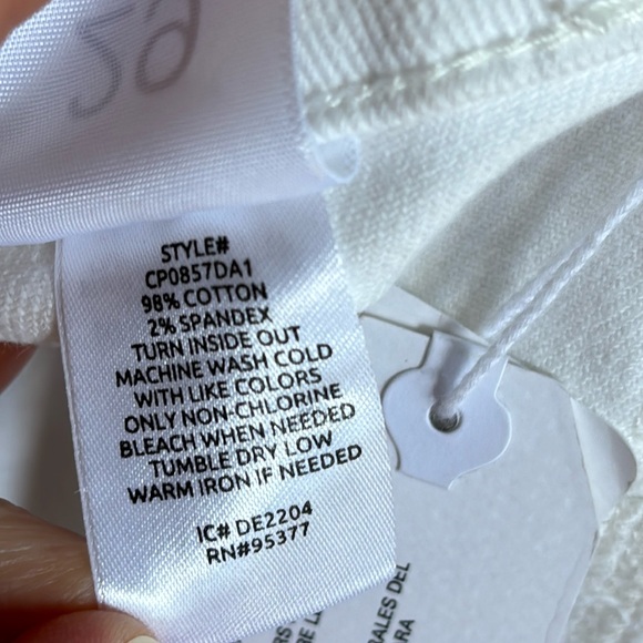 NWT Sanctuary High Rise Slit Straight Leg Jeans - Picture 7 of 10